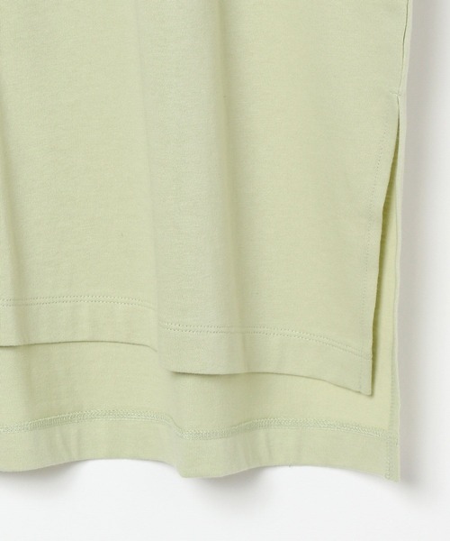LEPSIM(レプシィム)の「カーブデザインTシャツ 327853(Tシャツ/カットソー・レディース・アイボリー/チャコールグレー/ライトグリーン・FREE)」の12枚目の写真