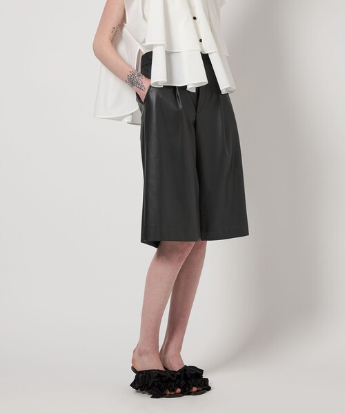 セール】＜AEWEN MATOPH＞レザーライク ハーフパンツ（その他パンツ