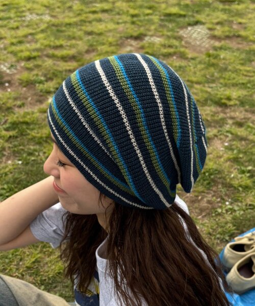 CIAOPANIC TYPY（チャオパニックティピー）の「【UNISEX】3WAYアソート麻タッチロールワッチ（ハット・レディース・アイボリー/ブラック/グレー/グリーン/ネイビー/イエロー・ONE SIZE）」の19枚目の写真