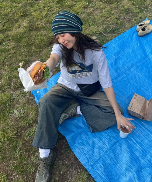 CIAOPANIC TYPY（チャオパニックティピー）の「【UNISEX】3WAYアソート麻タッチロールワッチ（ハット・レディース・アイボリー/ブラック/グレー/グリーン/ネイビー/イエロー・ONE SIZE）」の16枚目の写真