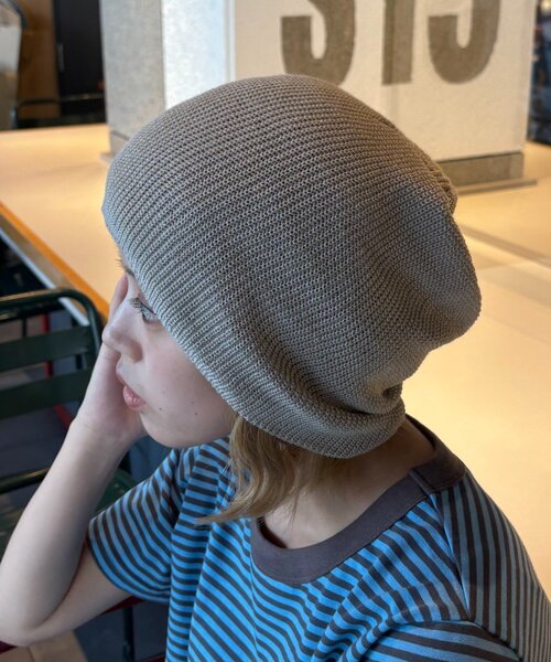 CIAOPANIC TYPY（チャオパニックティピー）の「【UNISEX】3WAYアソート麻タッチロールワッチ（ハット・レディース・アイボリー/ブラック/グレー/グリーン/ネイビー/イエロー・ONE SIZE）」の9枚目の写真