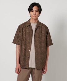 UNITED ARROWS カジュアルシャツ 茶 0401625L0016 UNITED ARROWS|ユナイテッドアローズのシャツ/ブラウス