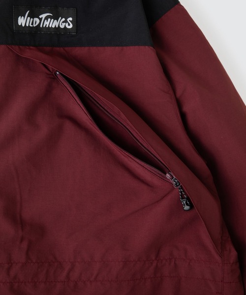 WILD THINGS（ワイルドシングス）の「シャモニー ジャケット3│CHAMONIX JACKET 3（マウンテンパーカー・メンズ・ダークグレー/ブラック/バーガンディー・S/XL/L/M）」の9枚目の写真