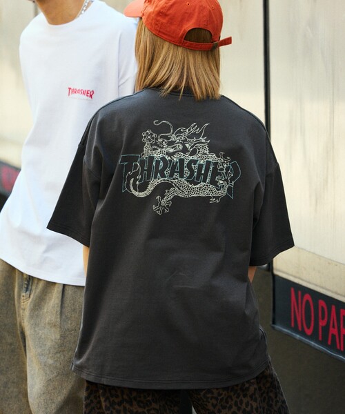 セール】限定展開 THRASHER×FREAK'S STORE/スラッシャー 別注 ビッグ