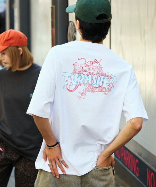 セール】限定展開 THRASHER×FREAK'S STORE/スラッシャー 別注 ビッグ