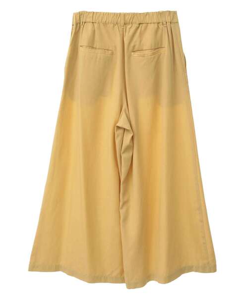 MELROSE claire(メルローズ クレール)の「【テンセルリネンセンタータックフレアパンツ】(その他パンツ・レディース・ネイビー/グレー/イエロー・2/3)」の8枚目の写真