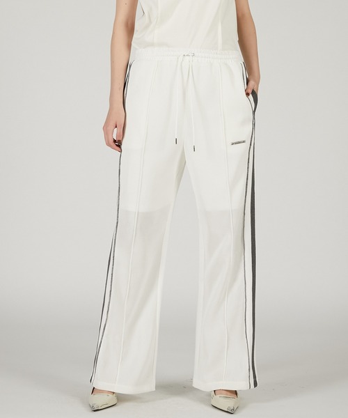 PRANK PROJECT(プランクプロジェクト)の「メッシュコンビラインパンツ / Mesh Combi Line Pants(その他パンツ・レディース・ブラック/イエロー/ホワイト・36/38)」の11枚目の写真