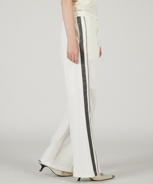 PRANK PROJECT(プランクプロジェクト)の「メッシュコンビラインパンツ / Mesh Combi Line Pants(その他パンツ・レディース・ブラック/イエロー/ホワイト・36/38)」の14枚目の写真