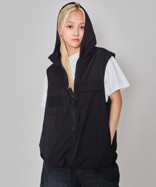 セール】WEGO/フードナイロンベスト（ベスト）｜WEGO（ウィゴー）の