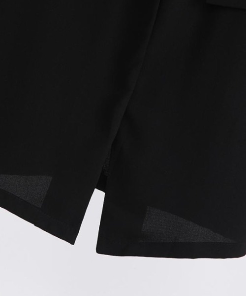 maison de LATIR(メゾンドラティール)の「ノースリーブジレ ベスト・ジレ・ビスチェ(ベスト・レディース・ブラック・L/M/LL)」の2枚目の写真