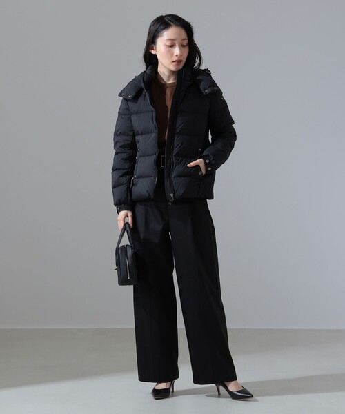 【美品】タトラス★ダウンジャケット　MIRA 　大きいサイズ　リブ　女優襟　04 TATRAS タトラス ダウンジャケット ミレル MIREL レディース 2025-26年