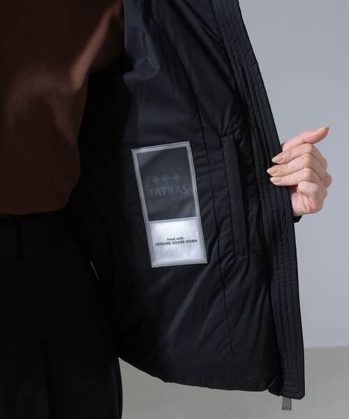Demi-Luxe BEAMS（デミルクス ビームス）の「TATRAS / MIREL ダウンジャケット（ダウンジャケット/コート・レディース・ブラック・1/2/3）」の16枚目の写真