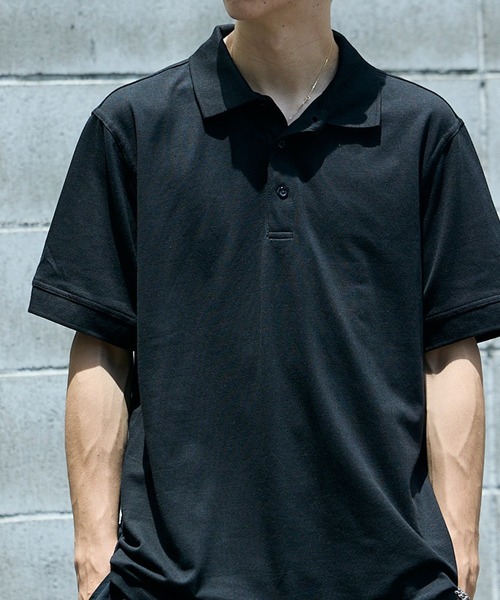 ROOPTOKYO(ループトウキョウ)の「Edwards/エドワーズ SOFT TOUCH PIQUE POLO 半袖 ポロシャツ(ポロシャツ・メンズ・ダークグレー/ホワイト/グリーン/ブラック/ヘザーグレー・L/XL)」の1枚目の写真