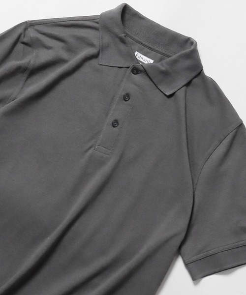 ROOPTOKYO(ループトウキョウ)の「Edwards/エドワーズ SOFT TOUCH PIQUE POLO 半袖 ポロシャツ(ポロシャツ・メンズ・ダークグレー/ホワイト/グリーン/ブラック/ヘザーグレー・L/XL)」の18枚目の写真