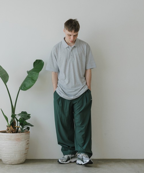 ROOPTOKYO(ループトウキョウ)の「Edwards/エドワーズ SOFT TOUCH PIQUE POLO 半袖 ポロシャツ(ポロシャツ・メンズ・ダークグレー/ホワイト/グリーン/ブラック/ヘザーグレー・L/XL)」の8枚目の写真
