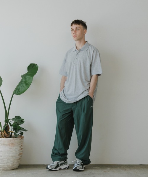 ROOPTOKYO(ループトウキョウ)の「Edwards/エドワーズ SOFT TOUCH PIQUE POLO 半袖 ポロシャツ(ポロシャツ・メンズ・ダークグレー/ホワイト/グリーン/ブラック/ヘザーグレー・L/XL)」の9枚目の写真