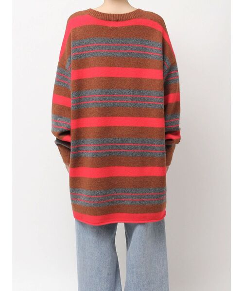 Ungrid（アングリッド）の「マルチボーダールーズニット（ニット/セーター・レディース・レッド/ブルー・FREE）」の13枚目の写真