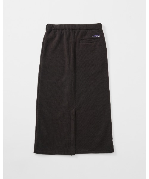 THOUSAND MILE(サウザンドマイル)の「【THOUSAND MILE】KNIT FLEECE FRONT ZIP SKIRT/ニットフリースフロントジップスカート(スカート・レディース・チャコールグレー/ブラック/ライトベージュ/ボルドー/オフホワイト・FREE)」の17枚目の写真