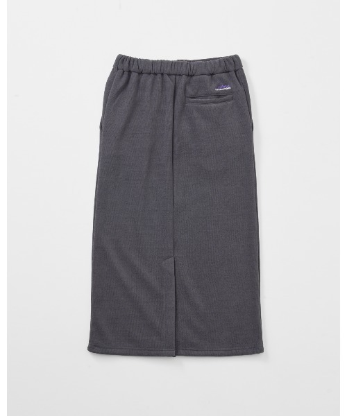 THOUSAND MILE(サウザンドマイル)の「【THOUSAND MILE】KNIT FLEECE FRONT ZIP SKIRT/ニットフリースフロントジップスカート(スカート・レディース・チャコールグレー/ブラック/ライトベージュ/ボルドー/オフホワイト・FREE)」の14枚目の写真
