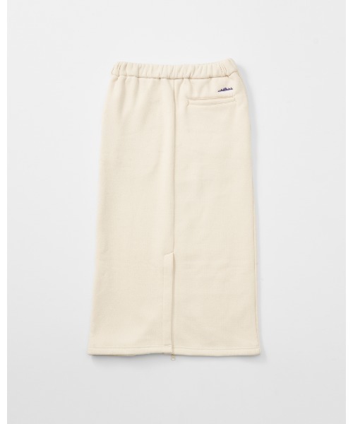 THOUSAND MILE(サウザンドマイル)の「【THOUSAND MILE】KNIT FLEECE FRONT ZIP SKIRT/ニットフリースフロントジップスカート(スカート・レディース・チャコールグレー/ブラック/ライトベージュ/ボルドー/オフホワイト・FREE)」の15枚目の写真