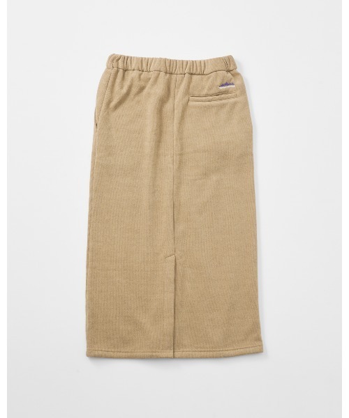 THOUSAND MILE(サウザンドマイル)の「【THOUSAND MILE】KNIT FLEECE FRONT ZIP SKIRT/ニットフリースフロントジップスカート(スカート・レディース・チャコールグレー/ブラック/ライトベージュ/ボルドー/オフホワイト・FREE)」の16枚目の写真
