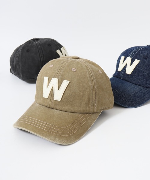 Woods（ウッズ）の「WOODSFleldフェルトワッペンCAP（キャップ・メンズ・インディゴブルー/ベージュ/ブラック・FREE）」の4枚目の写真