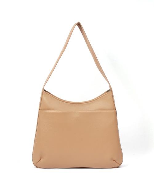 Beau're(ヴュレ)の「BEAURE One ショルダー Flat Bag(ショルダーバッグ・レディース・グレイッシュベージュ/ベージュ/ブラック・FREE)」の15枚目の写真