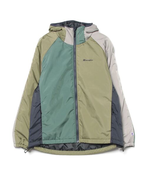 Champion(チャンピオン)の「【Champion/チャンピオン】メンズ パデッドジャケット(その他アウター・メンズ・ネイビー/ブラウン・MEDIUM/X-LARGE/SMALL/LARGE)」の2枚目の写真