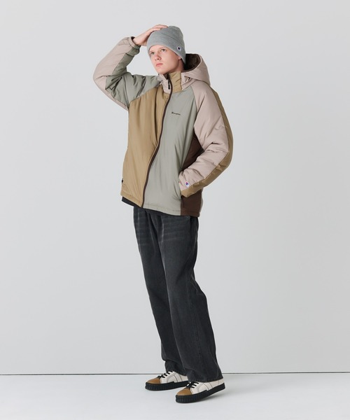 Champion(チャンピオン)の「【Champion/チャンピオン】メンズ パデッドジャケット(その他アウター・メンズ・ネイビー/ブラウン・MEDIUM/X-LARGE/SMALL/LARGE)」の13枚目の写真