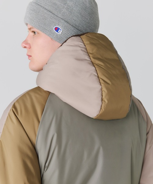 Champion(チャンピオン)の「【Champion/チャンピオン】メンズ パデッドジャケット(その他アウター・メンズ・ネイビー/ブラウン・MEDIUM/X-LARGE/SMALL/LARGE)」の10枚目の写真