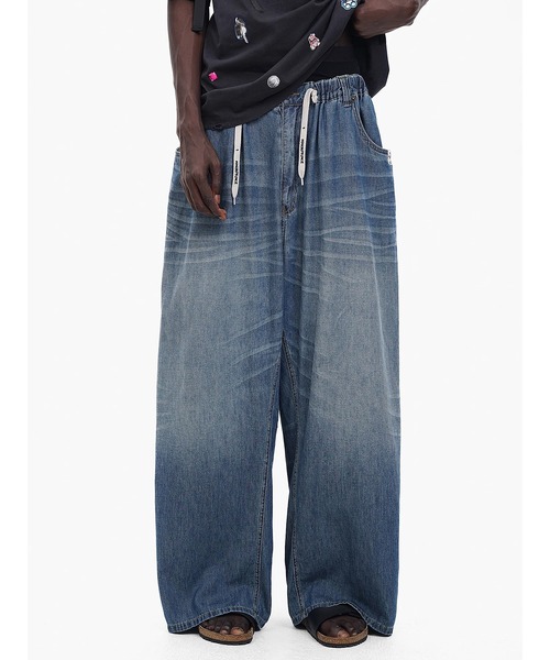 MASONPRINCE（メイソンプリンス）の「スーパーワイド 色落ち加工