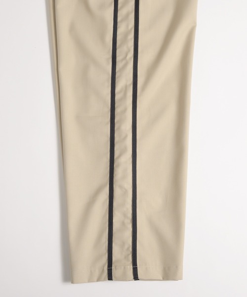 MUHET(ミュエータ)の「double line easy pants / ラインイージーパンツ(スラックス・レディース・チャコールグレー/ベージュ・MEDIUM/LARGE/SMALL)」の19枚目の写真