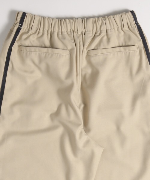 MUHET(ミュエータ)の「double line easy pants / ラインイージーパンツ(スラックス・レディース・チャコールグレー/ベージュ・MEDIUM/LARGE/SMALL)」の22枚目の写真