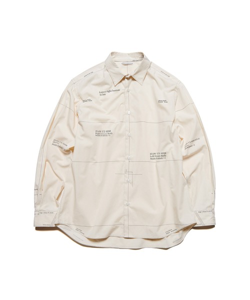 MAP-OUT SHIRT（シャツ/ブラウス）｜uniform experiment（ユニフォーム
