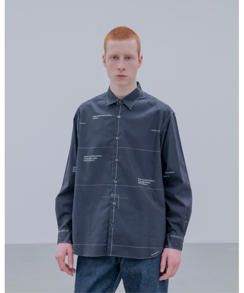 MAP-OUT SHIRT（シャツ/ブラウス）｜uniform experiment（ユニフォーム