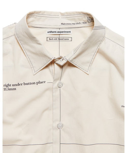 MAP-OUT SHIRT（シャツ/ブラウス）｜uniform experiment（ユニフォーム