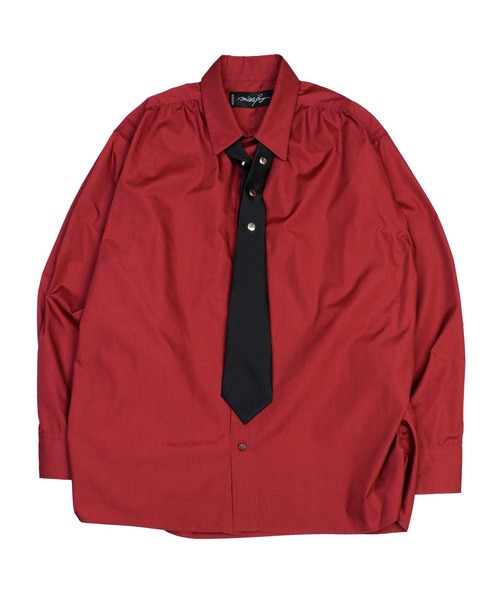 MILKBOY（ミルクボーイ）の「SNAP TIE シャツ（シャツ/ブラウス・レディース・A/C/B・FREE）」の4枚目の写真