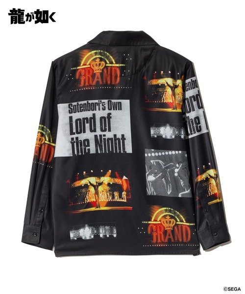 glamb（グラム）の「Cabaret Master Majima Shirt / キャバレーマスターマジマシャツ（シャツ/ブラウス・メンズ・ブラック/マルチ・M/L/XL）」の15枚目の写真