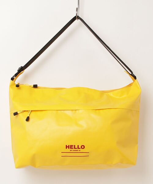 1/2 HALF(ニブンノイチハーフ)の「1/2HALF TARPOLIN MESSENGER Lsize(メッセンジャーバッグ・メンズ・イエロー/オレンジ/レッド/ホワイト/ブルー/ブラック/エメラルド/オリーブ・FREE)」の21枚目の写真