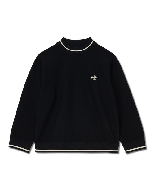 MOCK NECK LONG SLEEVE KNIT（Tシャツ/カットソー）｜Pacific GOLF