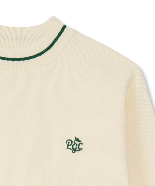 MOCK NECK LONG SLEEVE KNIT（Tシャツ/カットソー）｜Pacific GOLF