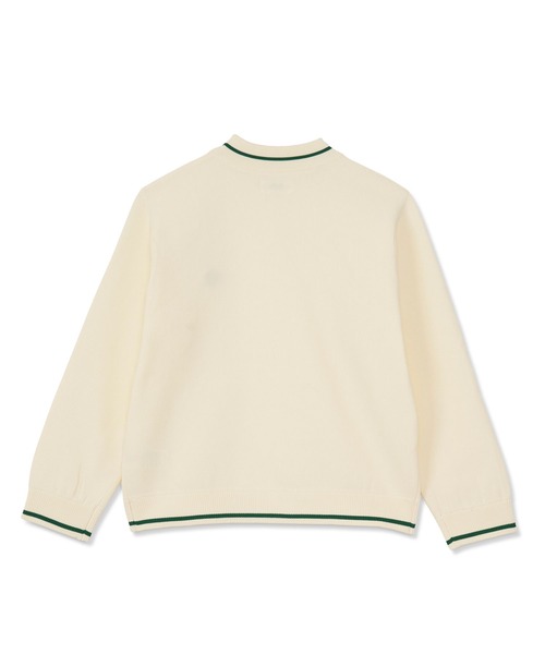Pacific GOLF CLUB(パシフィックゴルフクラブ)の「MOCK NECK LONG SLEEVE KNIT(Tシャツ/カットソー・レディース・アイボリー/ブラック/グリーン・M/S)」の5枚目の写真