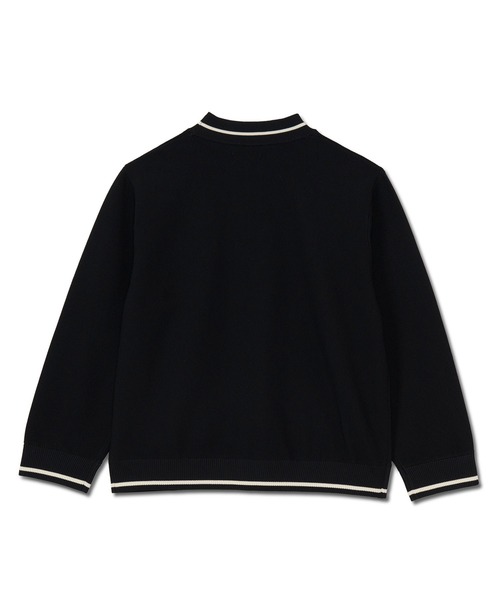 Pacific GOLF CLUB(パシフィックゴルフクラブ)の「MOCK NECK LONG SLEEVE KNIT(Tシャツ/カットソー・レディース・アイボリー/ブラック/グリーン・M/S)」の6枚目の写真