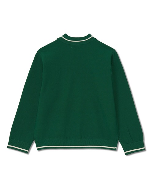 Pacific GOLF CLUB(パシフィックゴルフクラブ)の「MOCK NECK LONG SLEEVE KNIT(Tシャツ/カットソー・レディース・アイボリー/ブラック/グリーン・M/S)」の7枚目の写真