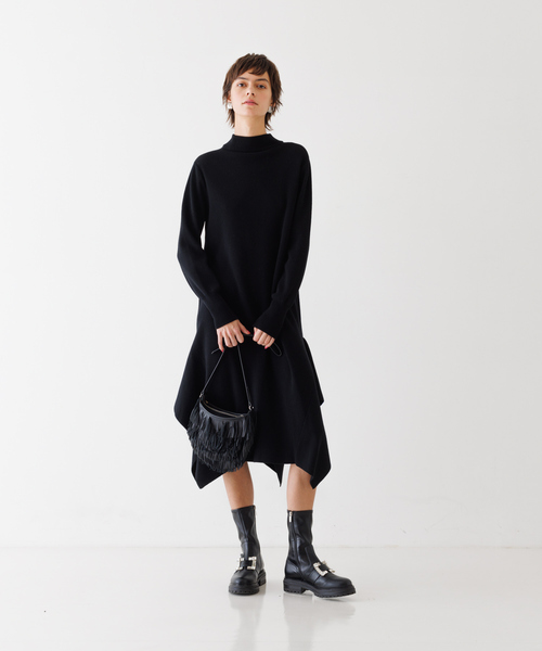 DESIGNWORKS(デザインワークス)の「アシンメトリーヘムワンピース(ワンピース・レディース・ピンク・38)」の17枚目の写真