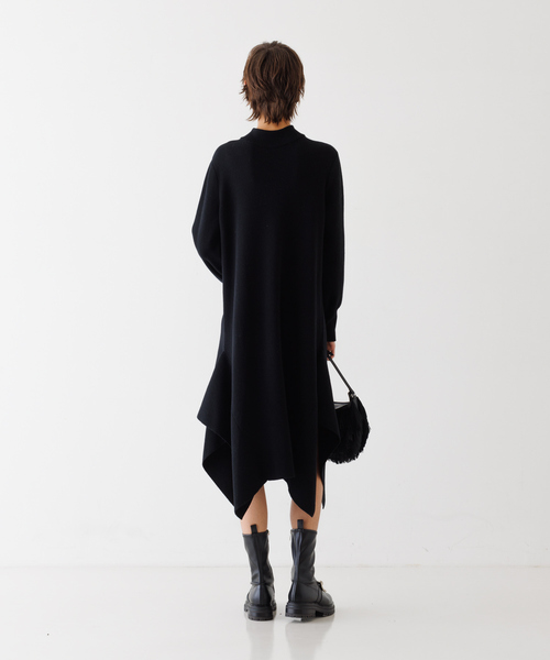 DESIGNWORKS(デザインワークス)の「アシンメトリーヘムワンピース(ワンピース・レディース・ピンク・38)」の8枚目の写真