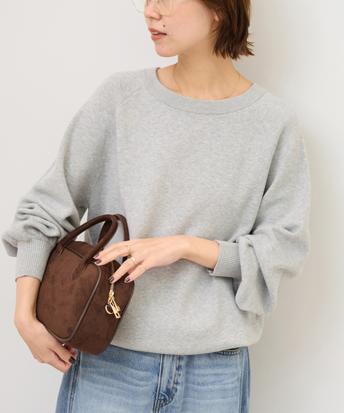 WEB限定》スウェットライクベーシックニット（ニット/セーター）｜JOURNAL STANDARD relume（ジャーナルスタンダード  レリューム）のファッション通販 - ZOZOTOWN ジャーナルスタンダード　ニットセーター