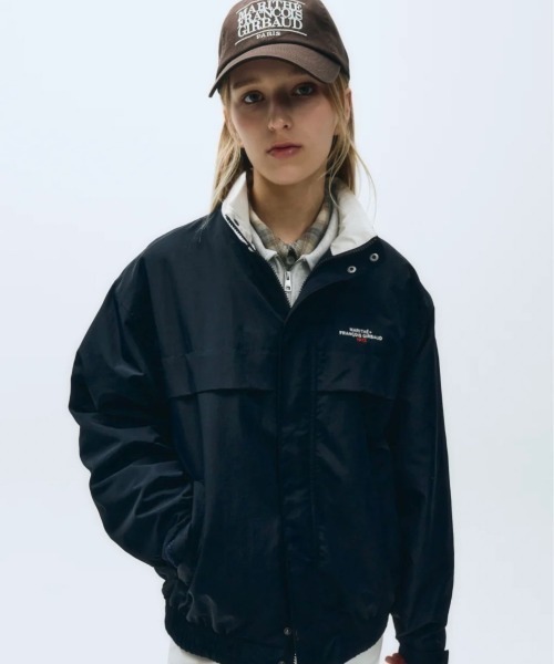 LETTERING LOGO SAILING JUMPER（ブルゾン）｜MARITHE + FRANCOIS