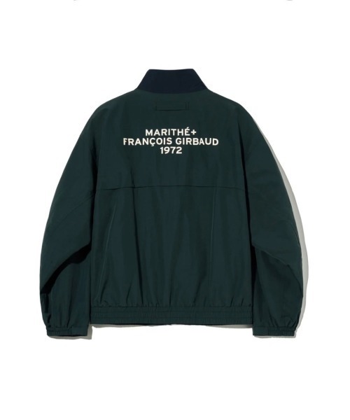 MARITHE + FRANCOIS GIRBAUD（マリテフランソワジルボー）の「LETTERING LOGO SAILING JUMPER（ブルゾン・レディース・ダークネイビー/ダークグリーン・SMALL/MEDIUM/LARGE/X-LARGE）」の13枚目の写真