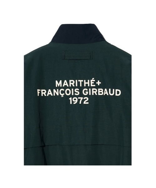 MARITHE + FRANCOIS GIRBAUD（マリテフランソワジルボー）の「LETTERING LOGO SAILING JUMPER（ブルゾン・レディース・ダークネイビー/ダークグリーン・SMALL/MEDIUM/LARGE/X-LARGE）」の14枚目の写真